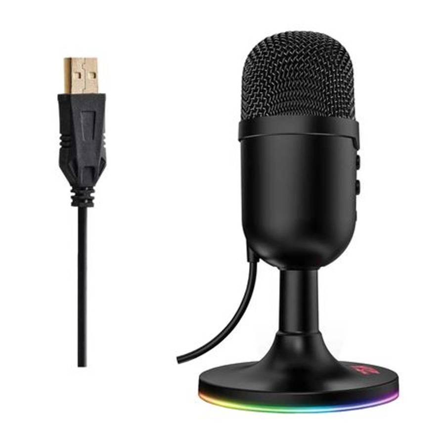 Redragon - GM303 Pulsar Gaming Stream Microphone - Black - Redragon - GM303 Pulsar Gaming Stream ...