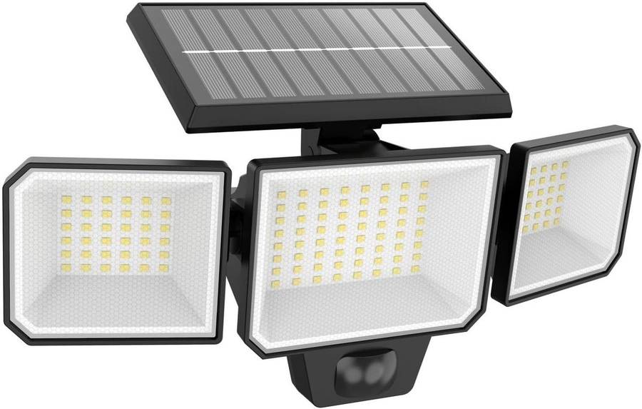 Philips Nysil Security Solar Sensor Wall Light 8.7W LED Floodlight - Box Damaged