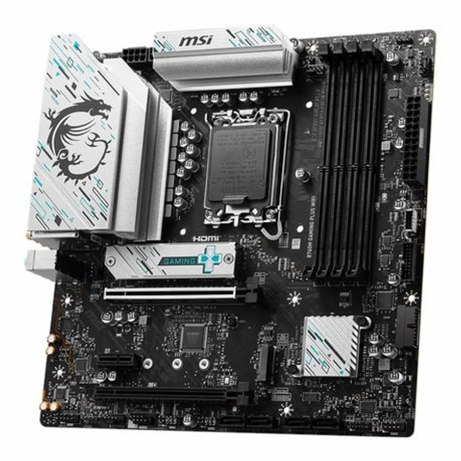 MSI - Gaming Plus 14th/13th/12th Gen Intel Core DDR5 Gaming Motherboard - MSI - Gaming Plus 14th/...