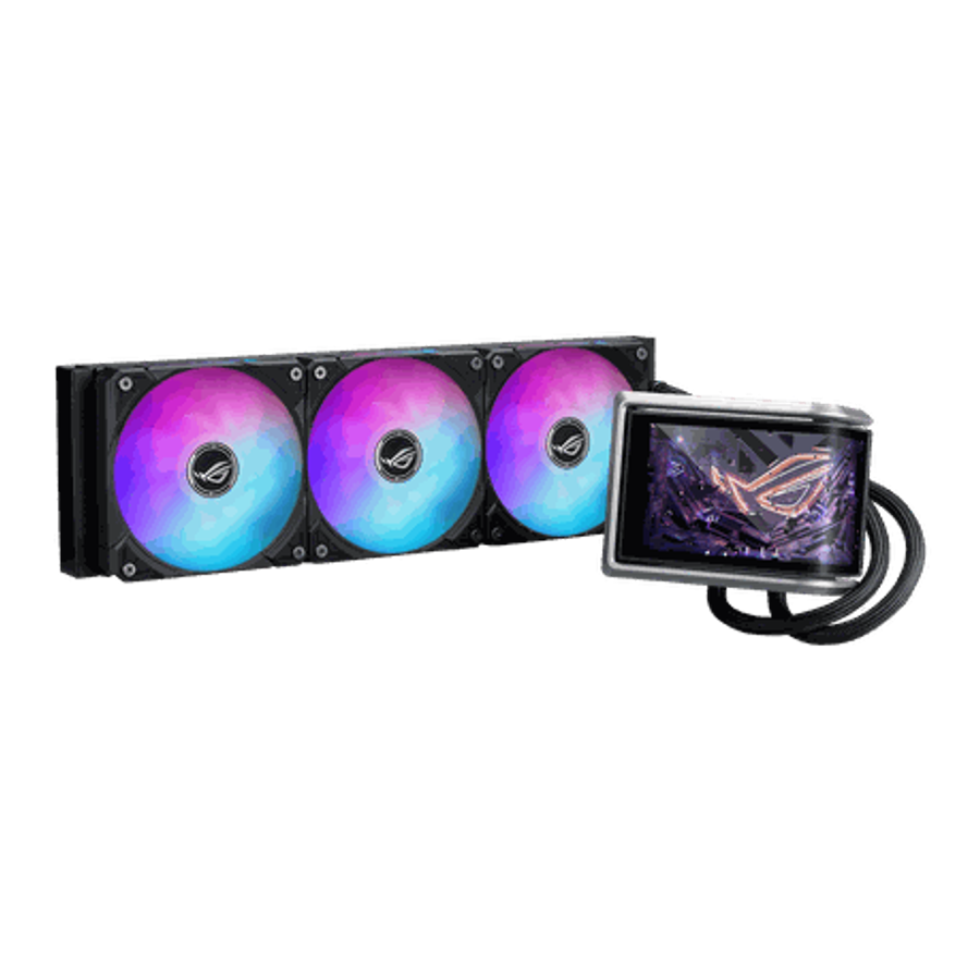 Asus - ROG Ryuo IV 360 ARGB Liquid CPU Cooler - Asus - ROG Ryuo IV 360 ARGB Liquid CPU Cooler