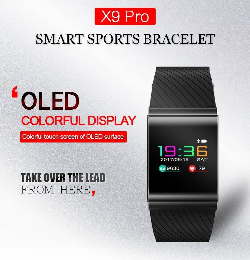 Techme X9 Pro Heart Rate Smartband - Open Box