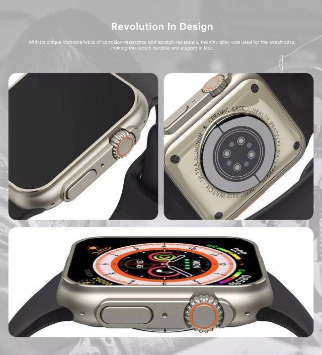 Series 8 Ultra Smartwatch Full Screen Waterproof Bluetooth Call Message