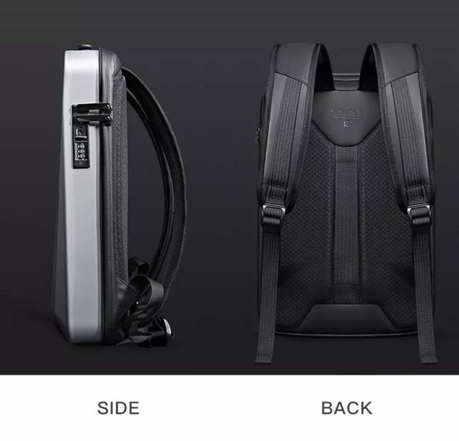 Laptop Backpack - Hard Shell - Anti-theft - 15 inch - Black