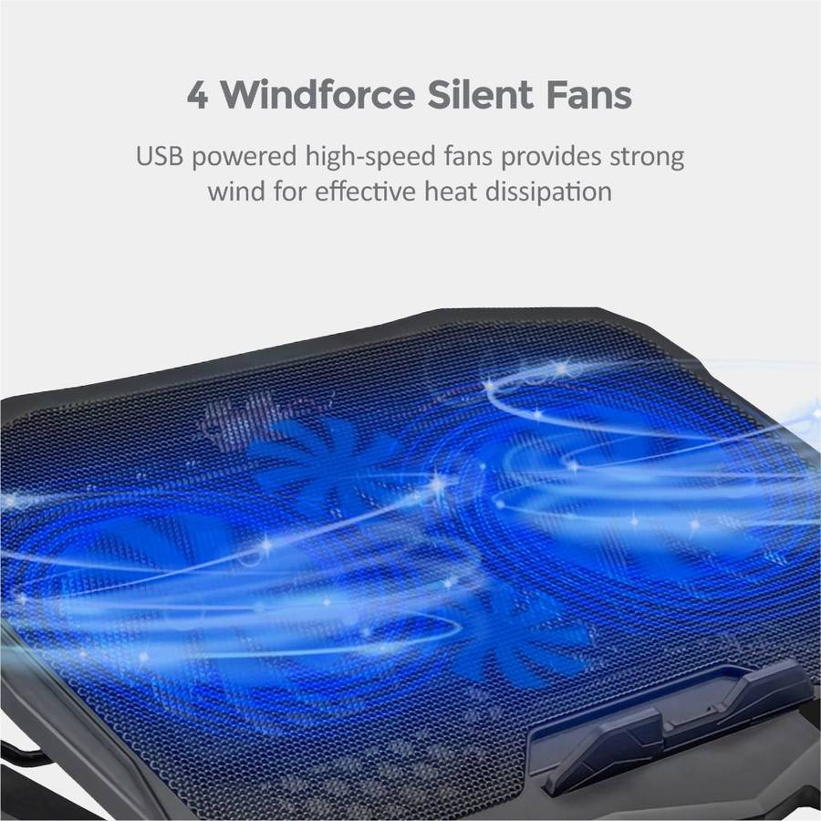 Astrum 17" USB Laptop Cooling Pad - CP200