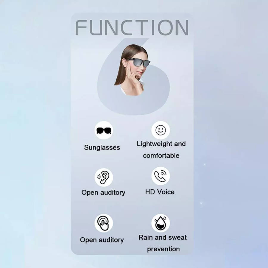 Smart Wireless Audio Sunglasses