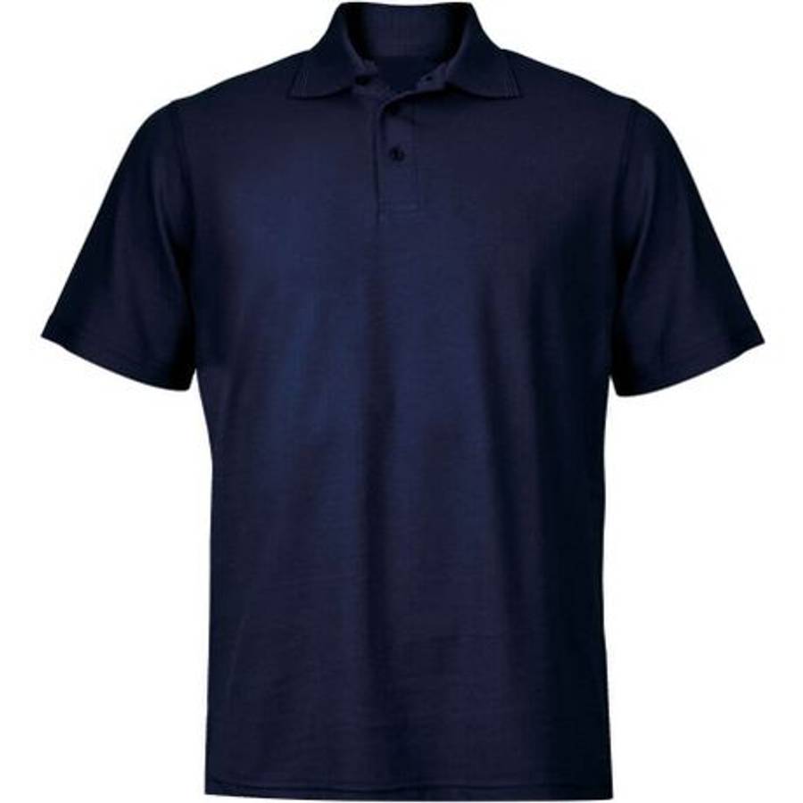 Dromex - 100% Polyester Golfer - Navy Blue - 5XL - Dromex - 100% Polyester Golfer - Navy Blue - 5XL