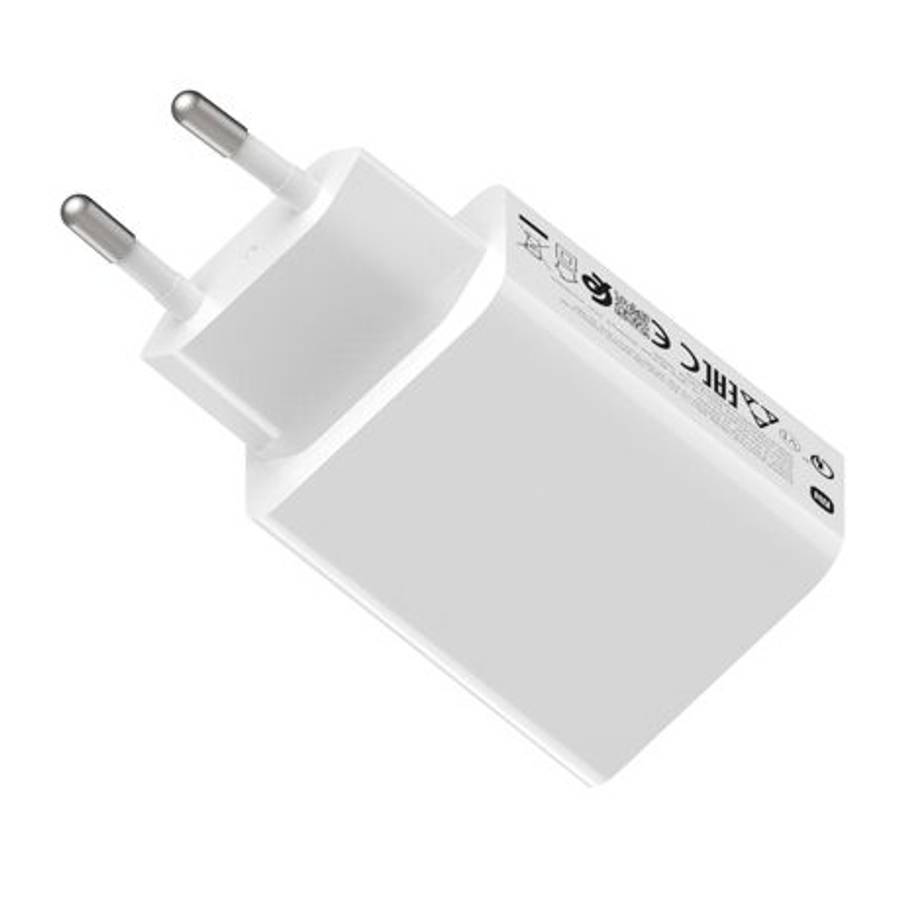 Xiaomi - 22.5W Fast Charge Power Adapter (Type-A)-White - Xiaomi - 22.5W Fast Charge Power Adapte...