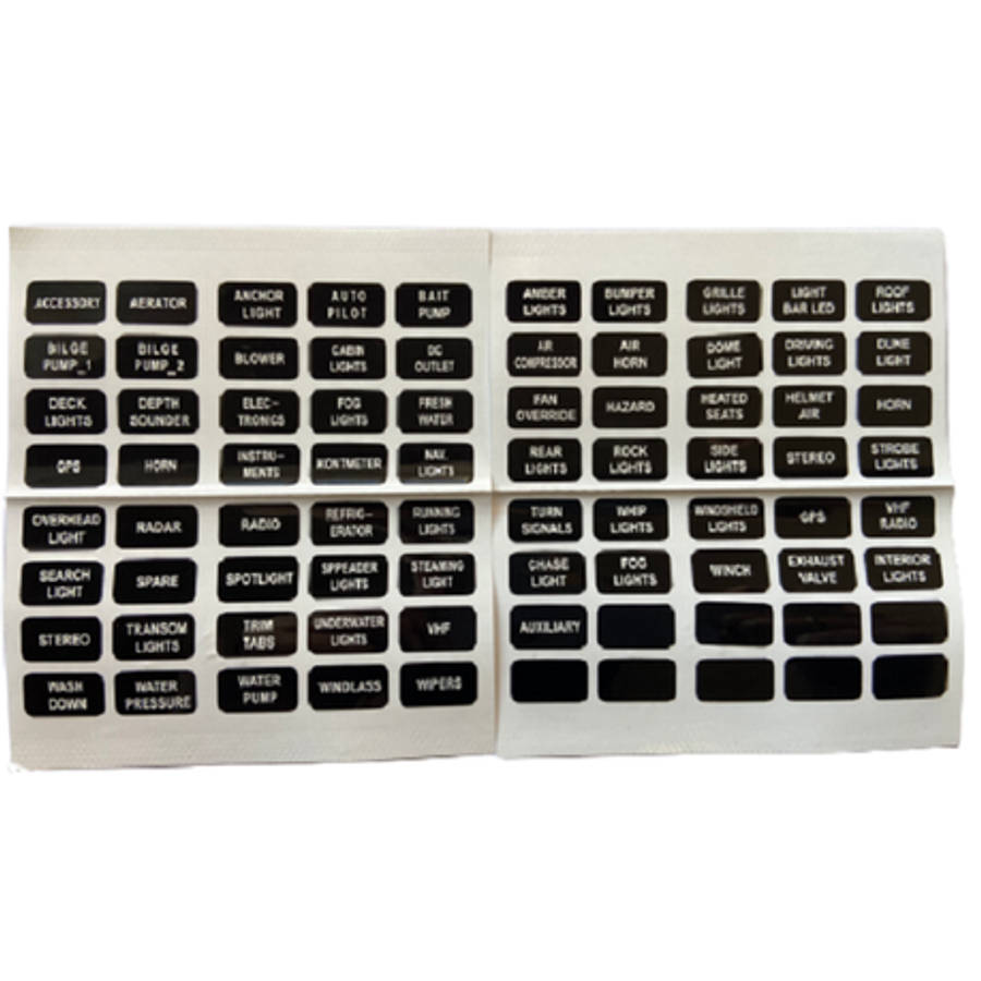Fuse Box - 1 in and 12 out with Negative Bus and LED Indicator Vehicle Accessory