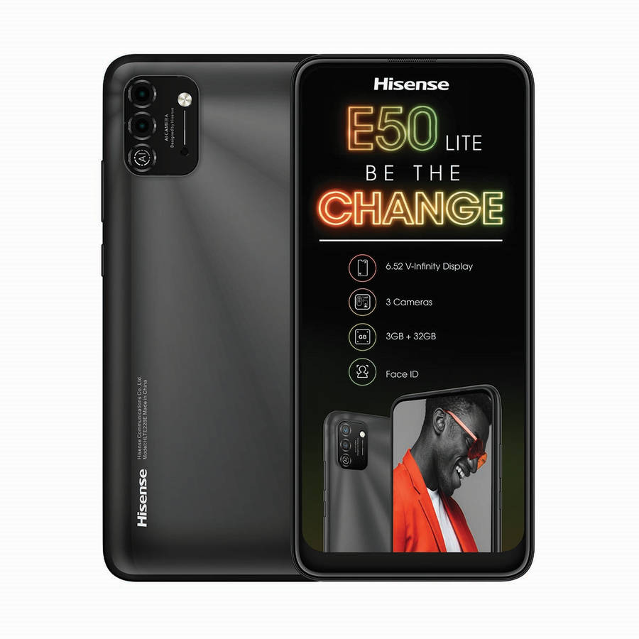 Hisense E50 Lite 32GB Dual Sim - Charcoal