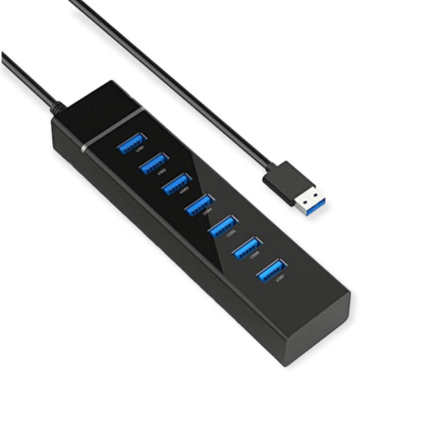 USB Hub 3.0, VIENON 7-Port USB Data Hub Splitter for Laptop, PC, MacBook, Mac Pro, Mac Mini, iMac