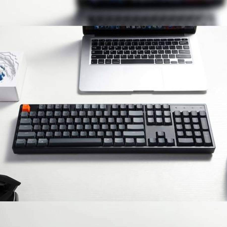 Keychron - K10 QMK Full-size RGB Wireless Custom Mechanical Keyboard V.2 (Super RED Switch)  B...