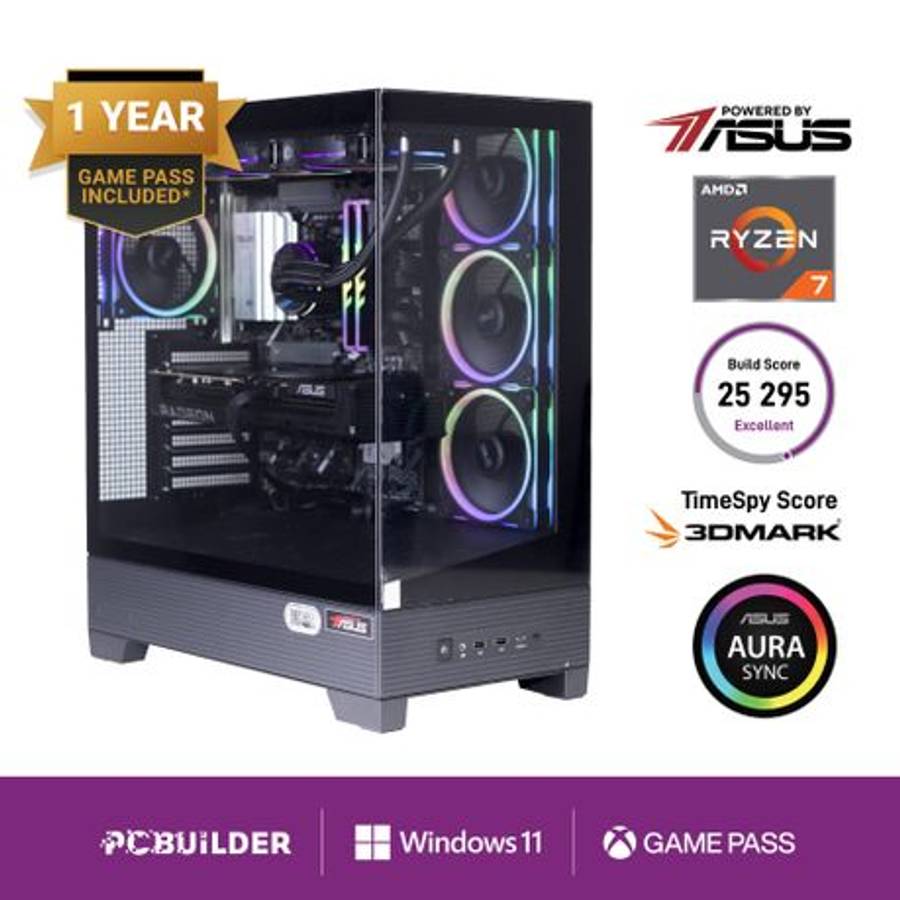 PCBuilder - Ryzen 7 7800X3D MAXIMUS Windows 11 Gaming PC - PCBuilder - Ryzen 7 7800X3D MAXIMUS Wi...