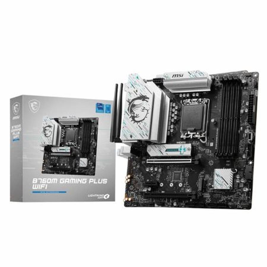 MSI - Gaming Plus 14th/13th/12th Gen Intel Core DDR5 Gaming Motherboard - MSI - Gaming Plus 14th/...
