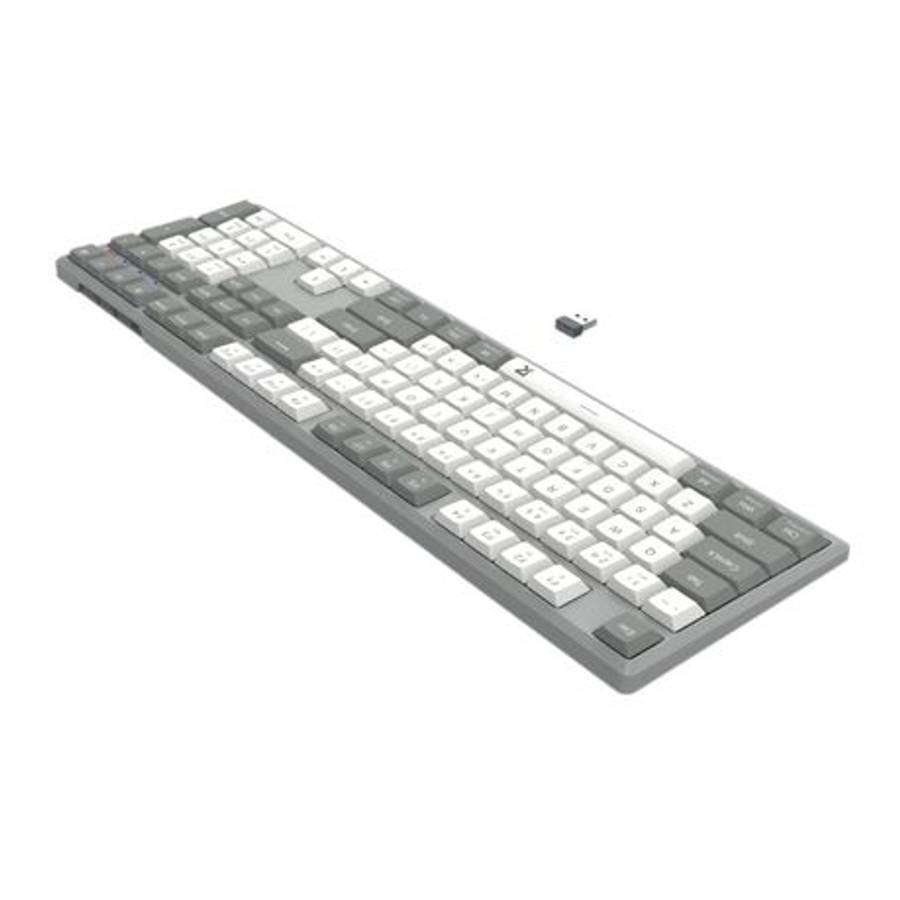Redragon - BK-7485 Wireless Office Keyboard - Grey - Redragon - BK-7485 Wireless Office Keyboard ...