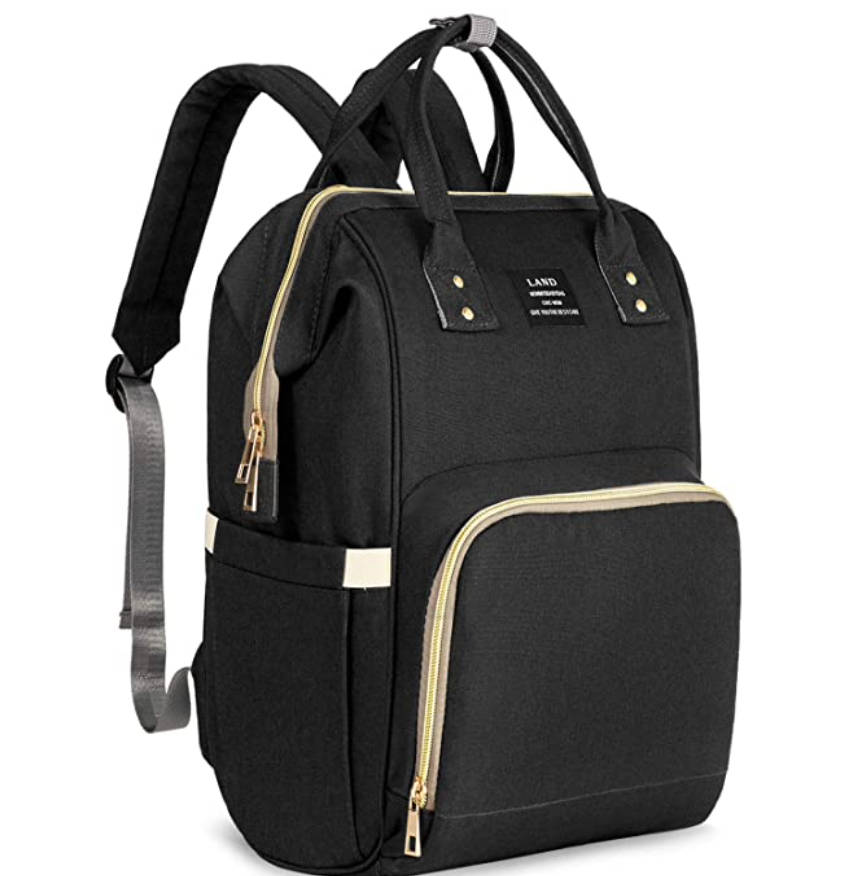 Baby Changing Diaper Storage Bag - Black