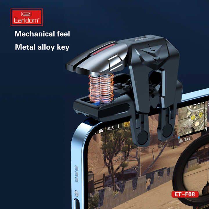 Earldom 6 Finger Mobile Game Trigger/Phone Gaming Controller F08