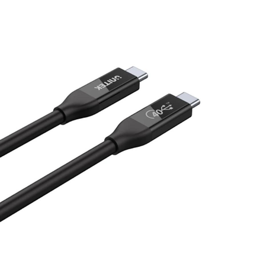 Unitek - USB 4-IF Certified 100W PD Fast Charging Cable 8K@60Hz 40Gbps 0.8m - Unitek - USB 4-IF C...