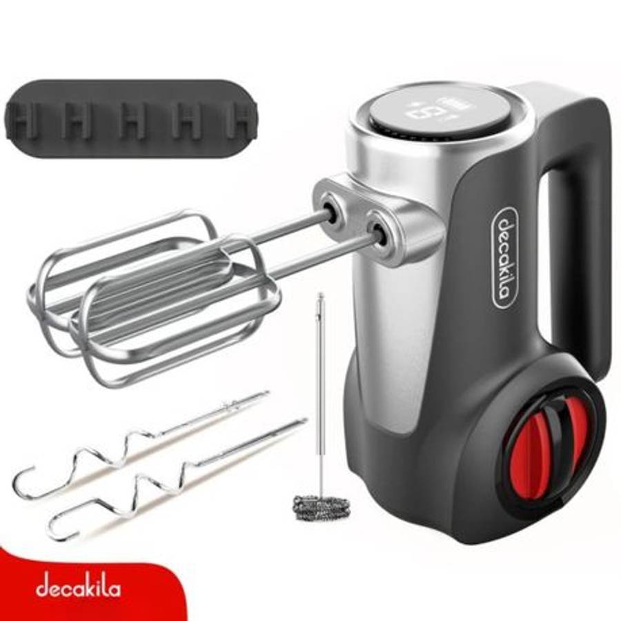 Decakila - 7 Speed Cordless Hand Mixer - Black - 16V - Unit only - Decakila - 7 Speed Cordless Ha...