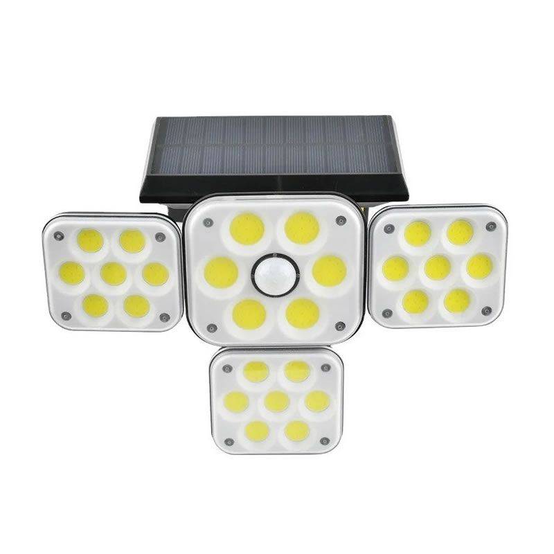 Waterproof 4 side Integrated Solar Wall Lamp with Remote and Motion Dectector
