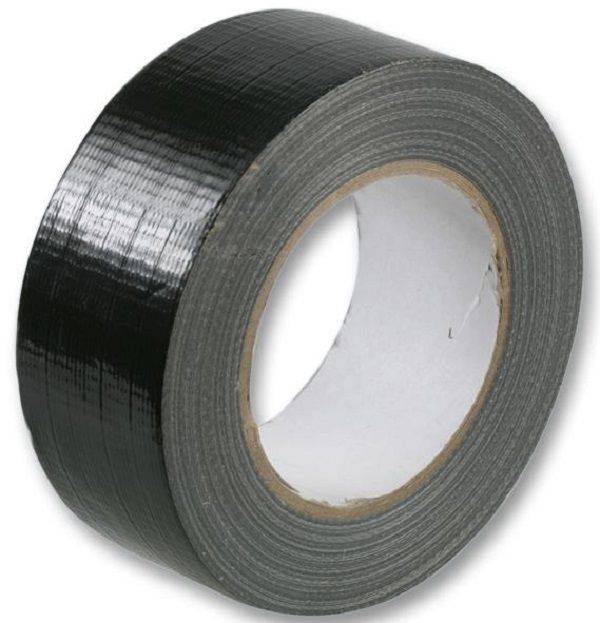 Pro Power (A-WPT50) Gaffer Tape, Rayon Cloth, Black, 48 mm x 50 m