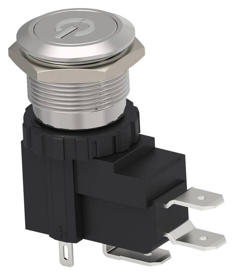 TE Connectivity (AVH19LSFP6242604) Vandal Resistant Switch, AVH, 19.1 mm