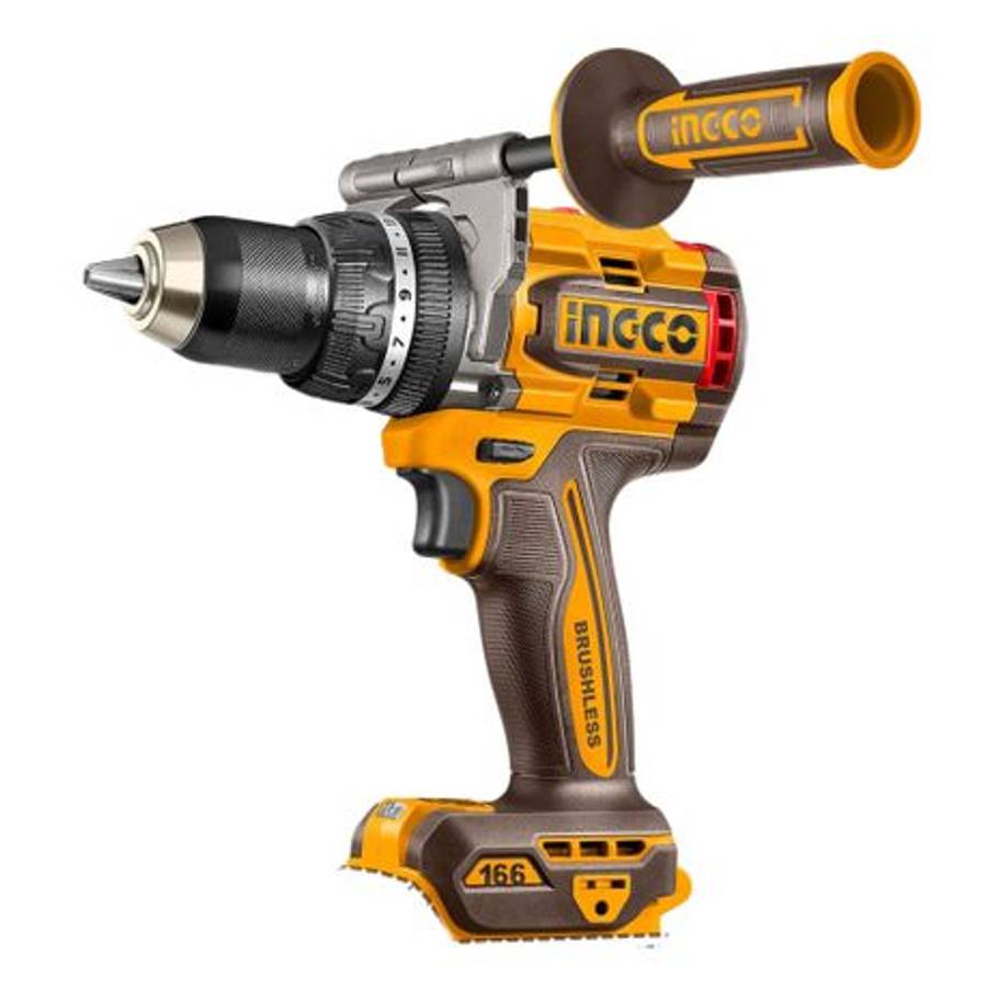 Ingco - Cordless Impact Drill, Impact Wrench and Work Lamp Combo Kit - Ingco - Cordless Impact Dr...