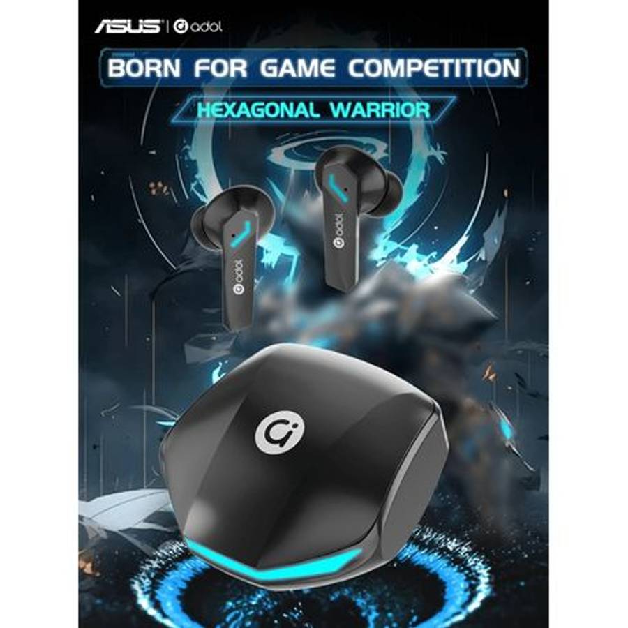 ASUS Adol - Wireless Touch Control Earbuds With Sound Isolation - Black