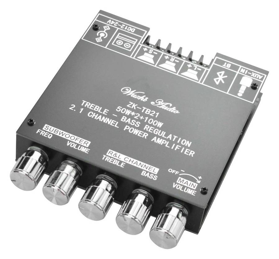 (DFR0805) Evaluation Board, 2-Channel, Audio Amplifier, AUX