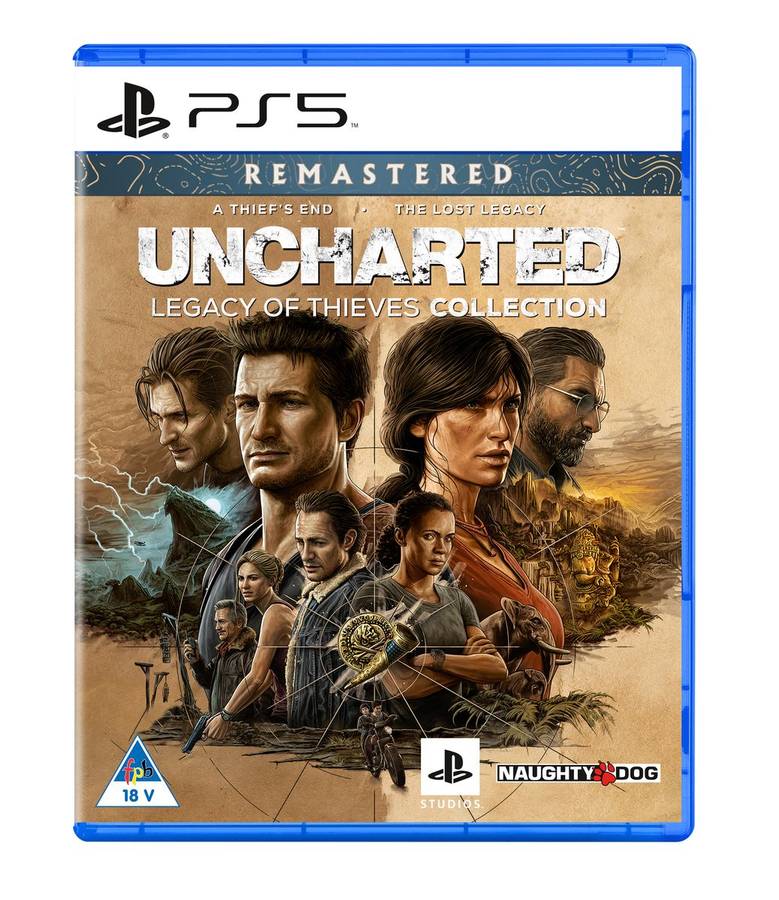 Uncharted: Legacy of Thieves Collection (PS5) Disc