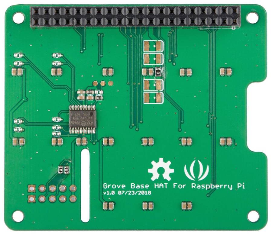 Seeed Studio 103030275 Base HAT Interface, Grove, 3.3 V in, Raspberry Pi