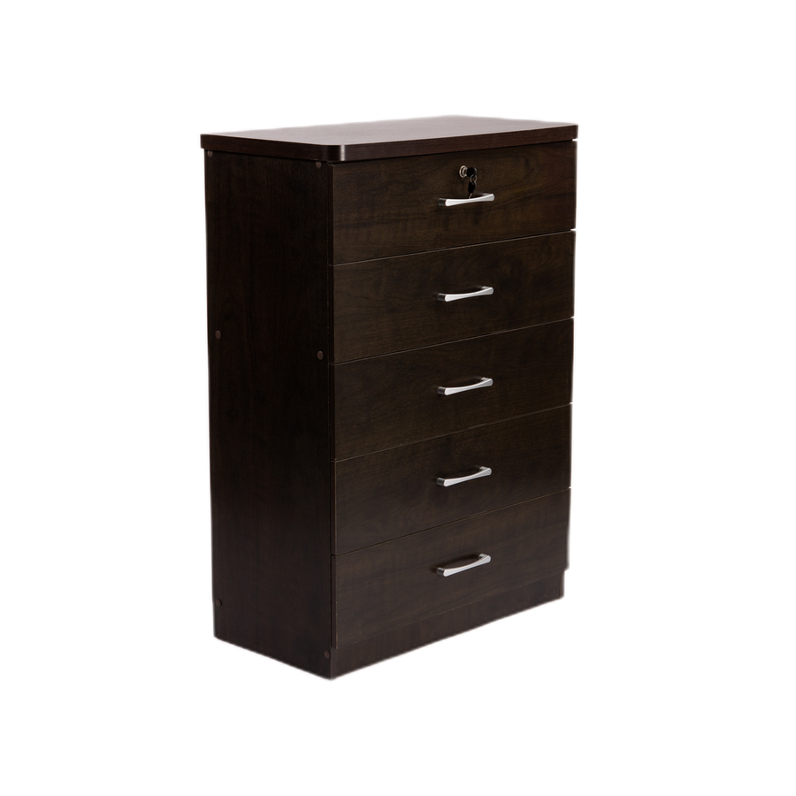 Chest of Drawer / Wooden Storage Cabinet  Five Drawer-Oak, Wenge or White
