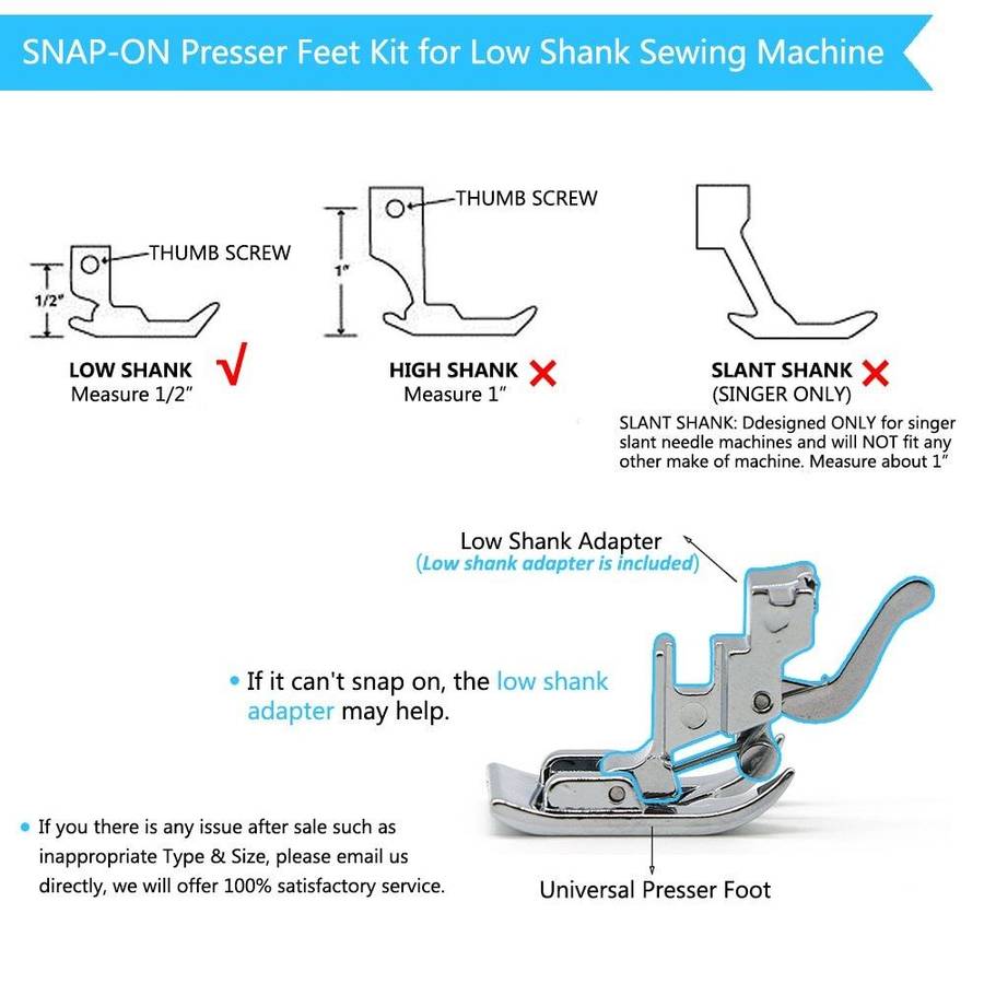 Sewing 42Pc Sewing Machine Accessory Foot Set