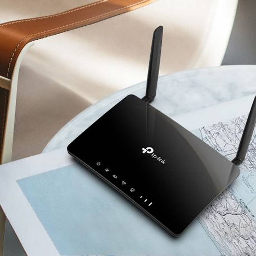 Tp-Link - Archer 4G+ Cat6 AC1200 Wireless Dual Band Gigabit Router - Tp-Link - Archer 4G+ Cat6 AC...