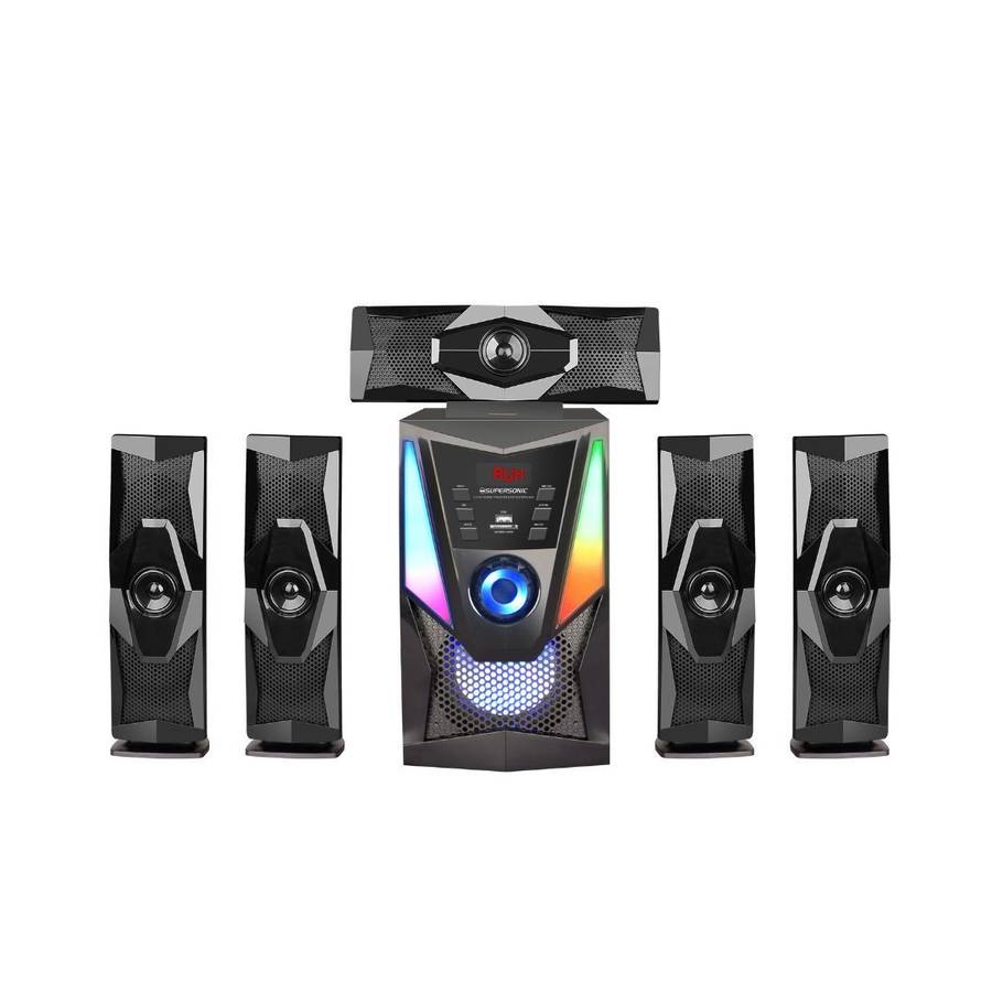Supersonic 5.1CH Home Theatre Speaker System Bluetooth/AUX/USB/SD SPK-624