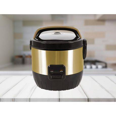 1.8lt Stainless Steel Rice Cooker and Warmer 3 in 1 Function Gold (PLEASE READ DESCRIPTION)