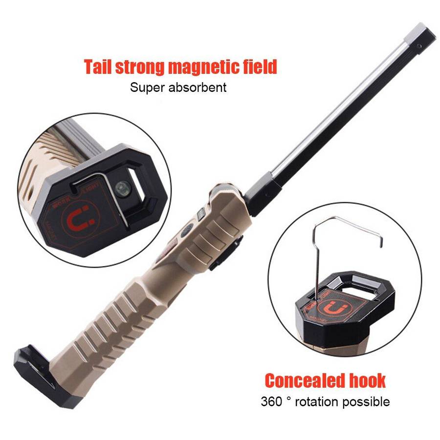 3600mAh Waterproof 5 Gear Rechargeable LED Work Light FA-WL08