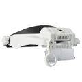 3 LED Helmet Magnifier