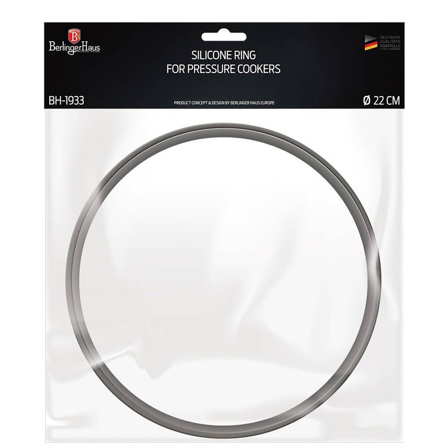 Berlinger Haus 22cm Silicone Gasket for Pressure Cooker Lid Set of 2 (DISPLAY MODEL)