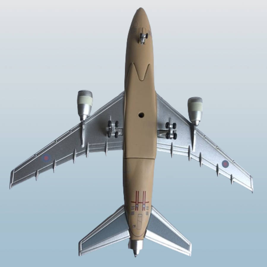 1:400 Scale, Royal Air Force, Lockheed L-1011, Diecast Alloy Display Model