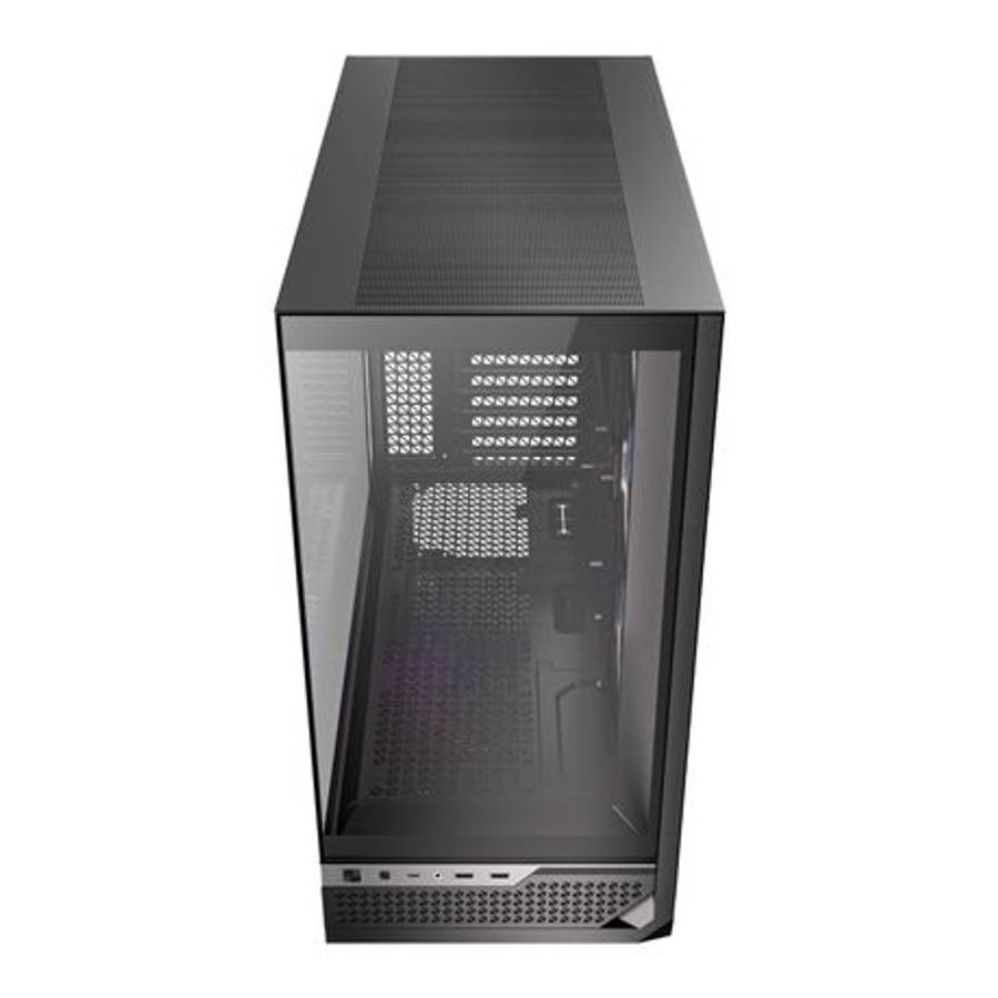 Antec - C7 ARGB E-ATX Mid Tower Gaming Chassis - Black - Antec - C7 ARGB E-ATX Mid Tower Gaming C...