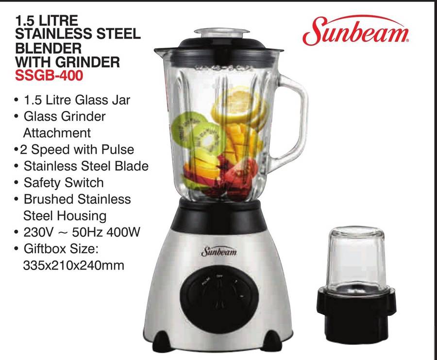Sunbeam Glass Blender