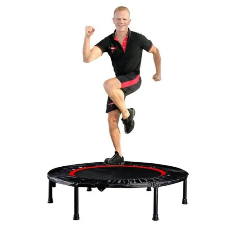 65-95cm Mini Indoor Fitness Trampoline With Handle Bar
