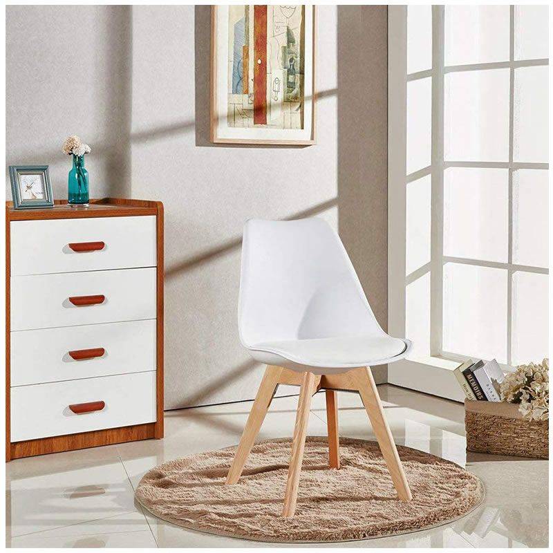 Modern Armless Padded Counter Chairs