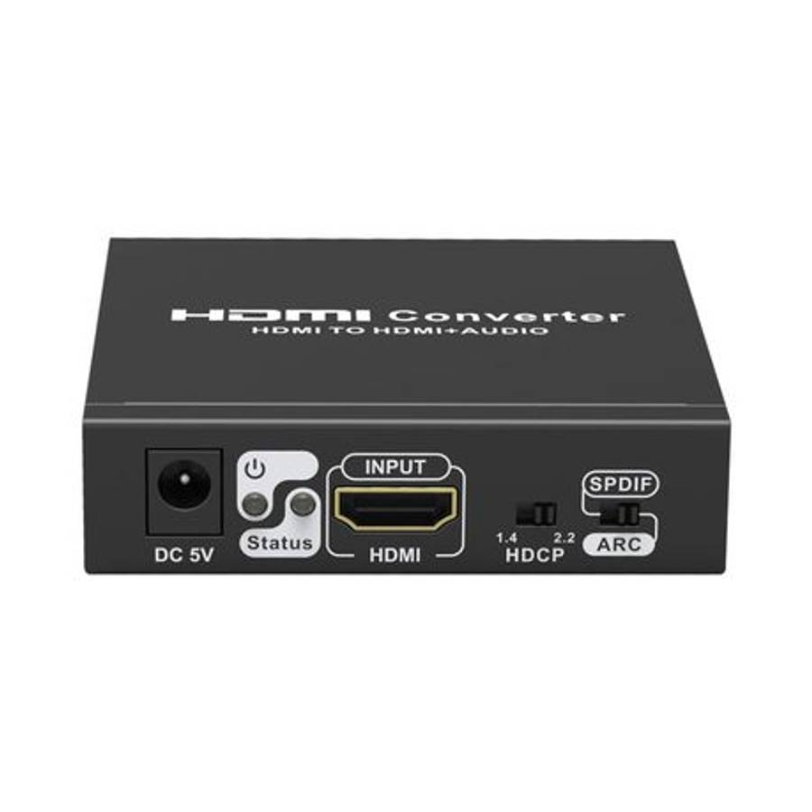 Lenkeng - HDMI2.0 Audio Extractor with ARC and HDMI Bypass - Lenkeng - HDMI2.0 Audio Extractor wi...