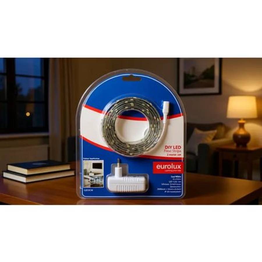 Eurolux - Cool White 2m DIY LED Strip - Eurolux - Cool White 2m DIY LED Strip