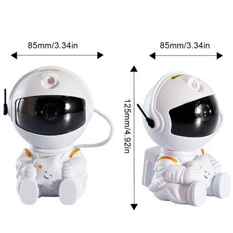 Mini Starry Sky Galaxy Astronaut Night Light LED Lamp Projector for Kids