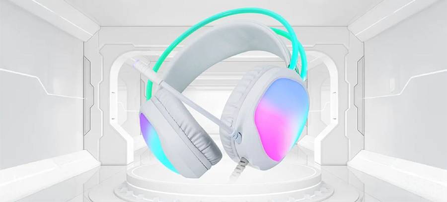 MARVO HG8959 RGB Transparent Wired Gaming Headset