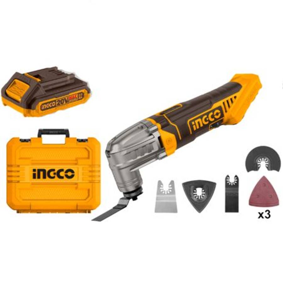 Ingco - Lithium-Ion Cordless 2 Piece Combo Kit (20V) - Ingco - Lithium-Ion Cordless 2 Piece Combo...