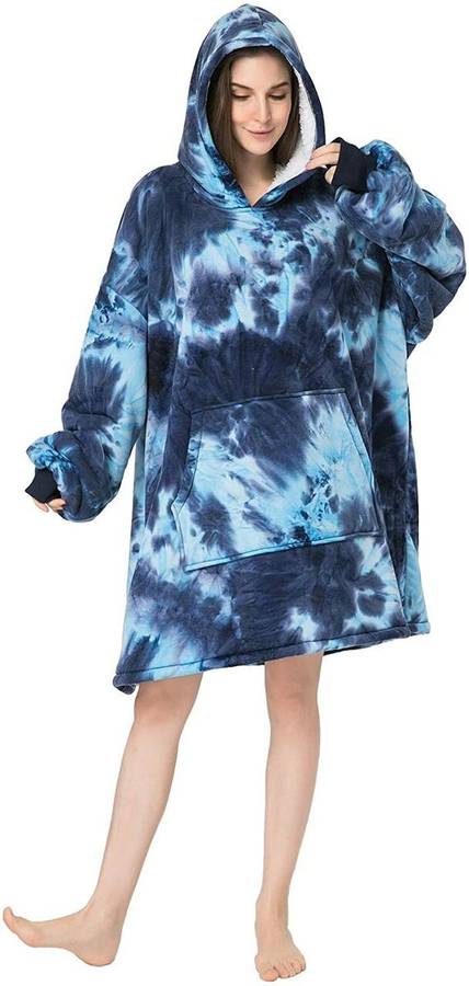 Tie Dye Giant Huggle Hoodie