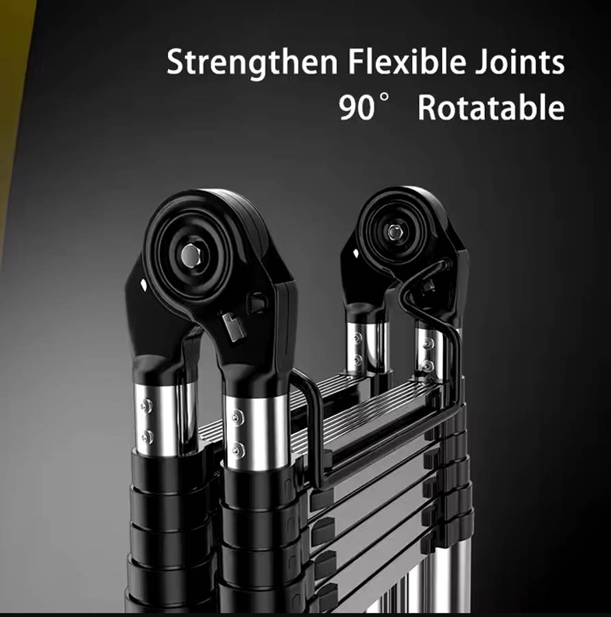 3.3m Multipurpose A-Frame Foldable Extension Telescopic Ladder